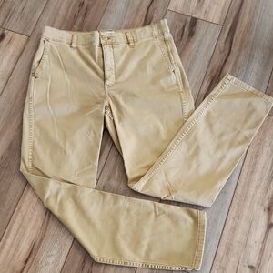 J. Crew Vintage Straight Leg Women's Tan Jeans Size 28